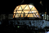 Dome by night, Ecolodge Majestic